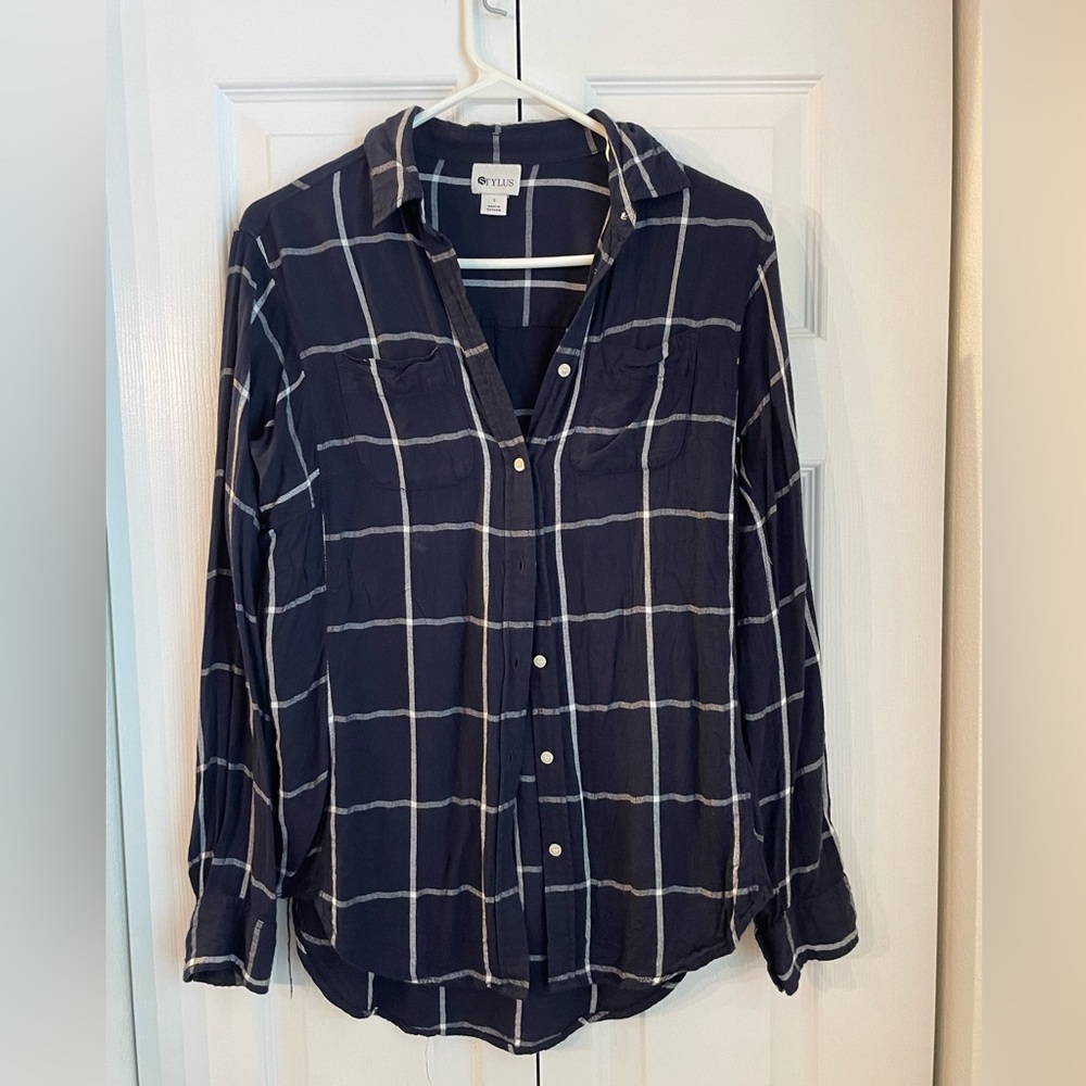 Plaid Button Down